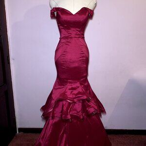 Dark Pink Dress (Size S)